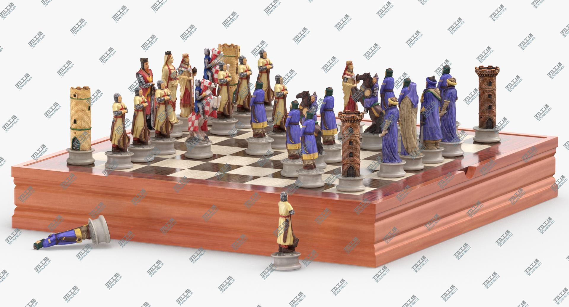 images/goods_img/202104091/3D Chess Board Set 01 Pose 05 model/5.jpg